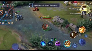 RYOMA DS LANE GAMEPLAY - ARENA OF VALOR