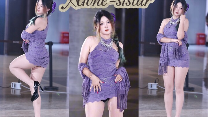 Please don’t tell me you’re really leaving me | [Alone - SISTAR] Purple Cheongsam: Super Resentful V