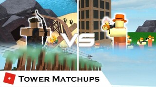 Fire Hazard | Tower Matchups | Tower Battles [ROBLOX]