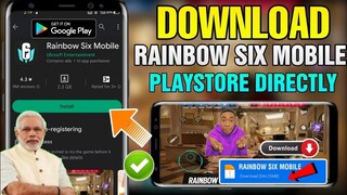 😍 Rainbow Six Mobile Download | Rainbow Six Mobile Download Android | Rainbow Six Download Kaise Kre