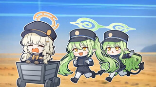 【碧蓝档案】搭火车的伙伴（作者：油管@Samess_333）