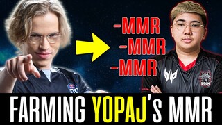 TOPSON Farming YOPAJ's MMR in ranked - 2 Games in a Row