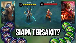 Fredrinn Vs Yin, Siapa Fighter Tersakit?