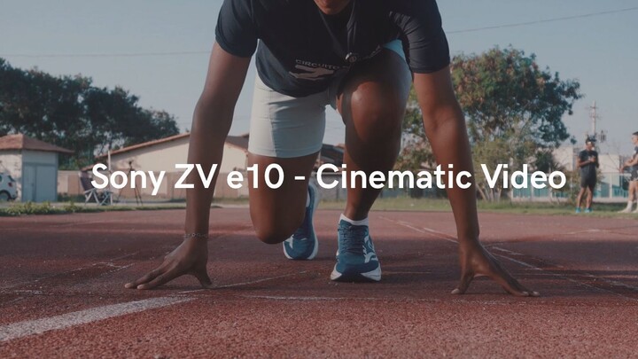 Sony ZV-E10 I Test - Cinematic Video - Running