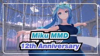 [Miku MMD] Honeymoon Un Deux Trois / Miku 12th Anniversary