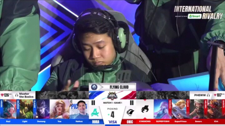 ONIC PH vs RORA GAME 1