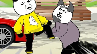 If you help an old man up out of kindness, but are blackmailed, what would you do?