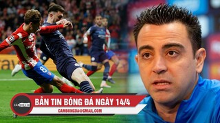 Bản tin Bóng đá ngày 14/4 | Man City giành vé vào Bán kết; Xavi mỉa mai chiến thắng Real ở Tứ kết