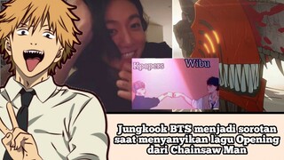 Jungkook BTS menjadi sorotan saat menyanyikan lagu Opening dari Chainsaw Man #VCreators