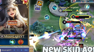 อาโออิสกินใหม่ "Princess Elect" Jungle Pro Gameplay Arena of Valor Liên Quân mobile
