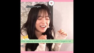 Speak up for the food you want to eat.👀😆🤣🤣🤣 #TheUncannyCounter 2 #Kimsejeong #So cute 😘#So lovely💞🍓