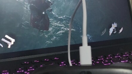 The first time I connected my Nintendo Switch controller to my PC, Dante kicked off his performance…