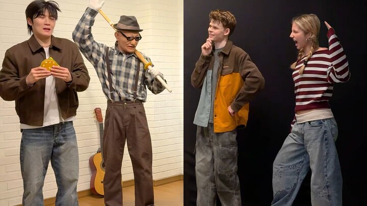 Hahaha~~ Ông nội nhảy múa cơ khí đánh cháu trai từng gây sốt khắp mạng trước đây giờ đã phát triển t