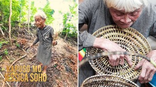 Lola, umaakyat ng bundok para sa ibinebenta niyang basket! | Kapuso Mo, Jessica Soho
