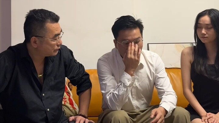 When my boyfriend talks to my dad about the dowry.