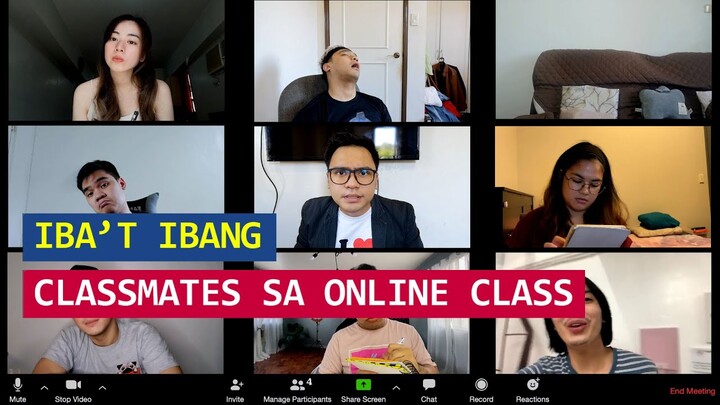 Iba't Ibang Classmates Sa Online Class | AirTV