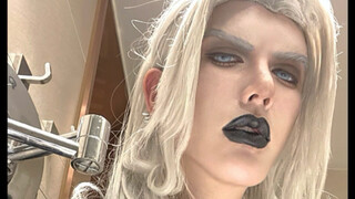 Lần đầu tiên mình thử bộ này [Jojo Golden Wind Abbage Imitation Makeup] nhé