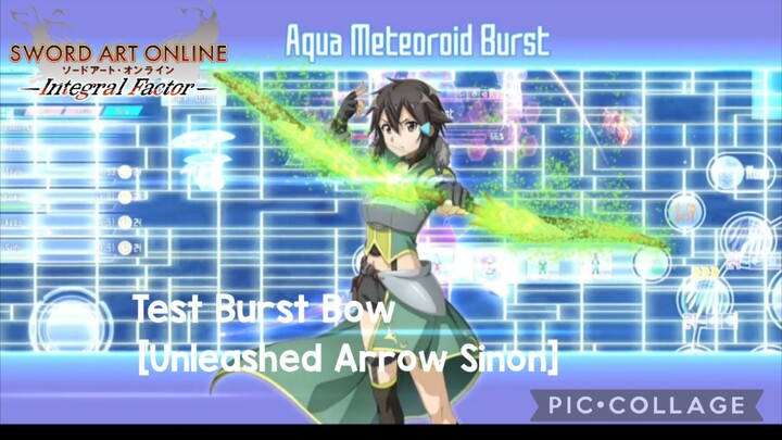 SAOIF: Test Burst Bow- [Unleashed Arrow Sinon]