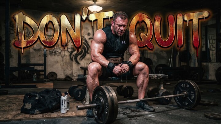 YOU DON'T GET TO QUIT 💀 | 30-Minute Hardest Gym Motivation Rap