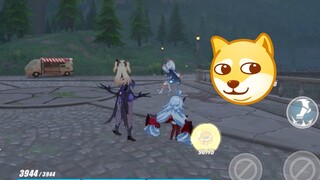Playing Genshin Impact for the first time, the princess is very fun, but it feels a little wrong...