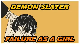 Demon Slayer 【Self-Drawn AMV/Zenitsu 】Failure as a Girl
