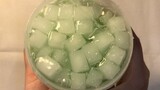 [Slime] Nghịch slime trà nho xanh