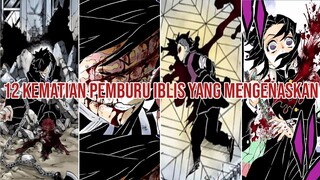 INILAH 12 KEMATIAN PARA PEMBURU IBLIS YANG PALING MENGENASKAN DI ANIME KIMETSU NO YAIBA!