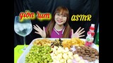 ASMR tập tành làm video ASMR ăn 1 mâm bánh snack đủ loại I ASMR snack #101