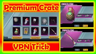 WINTER QUEEN PREMIUM CRATE OPENING | VPN TRICK IN PUBG MOBILE | ROBO SANTA PREMIUM CRATE OPENING