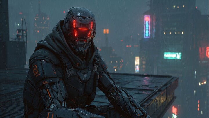 Thread of Oblivion (cyberpunk) #synthwave #scifi