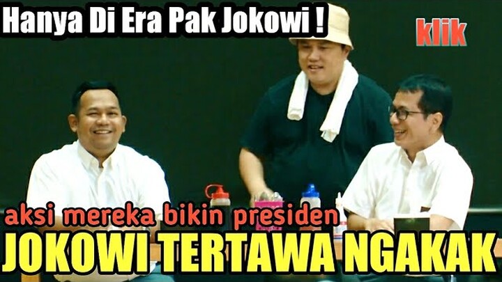 Momen Lucu Tiga Menteri Jokowi Bikin Tertawa NGAKAK!!