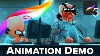 New Animation Tools - Procreate 5
