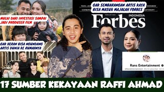 Artis Terkaya Indonesia Raffi Ahmad & Nagita Slavina Masuk Majalah Amerika | 17 Sumber Kekayaan RANS