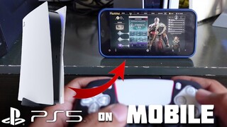 How to play PS5/PS4 Games on MOBILE!