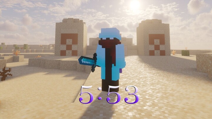 MC ranks first in China and worldwide in the weekly speedrunning ladder.