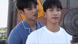 【SEVENTEEN】 الكلاب الـ97 التي تتشاجرت بسبب المروحة الصغيرة، ساعدوني إنهم لطيفون جدًا، كيم مين كيو، ل