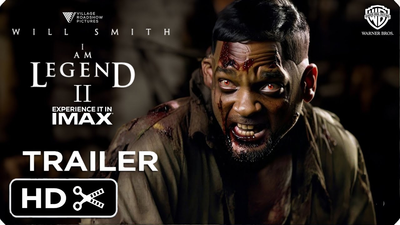 I AM LEGEND 2 | Trailer Teaser | Will Smith | Warner Bros | Zombie Movie - BiliBili