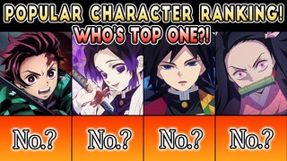 [Demon Slayer] Top 20 popular characters! Who will be crowned as number 1!?