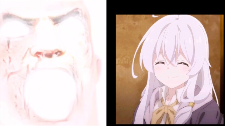 When your white-haired wife is...