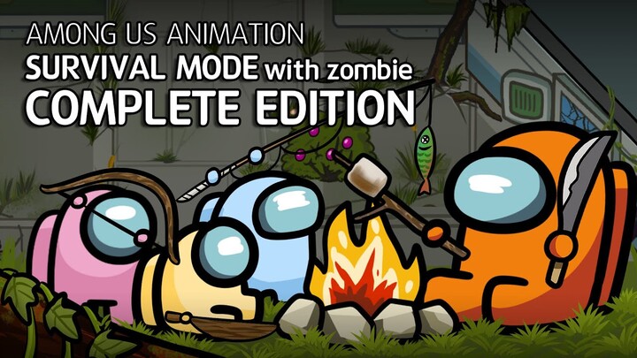 어몽어스 좀비 생존게임모드 컴플리트 에디션 | Among us animation Survival mode with zombie Complete edition