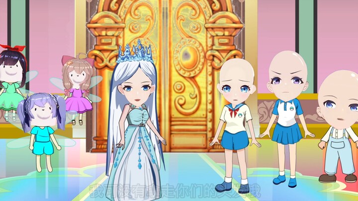 Jia Ran and Wan Bella bravely enter the hair kingdom
