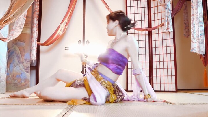 Exotic style❀Bring some wine! Don't go home until you're drunk~ Hua Jian Jiu Chinese style dance 4K 