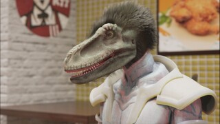 Dinosaur: Eat a chicken first