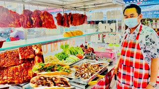 Bánh Mì Heo Quay Da giòn như bánh đa 1 ngày bán 1000 ổ 30 năm trên vỉa hè | HiepVlog