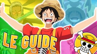 COMMENT TU DOIS REGARDER/LIRE ONE PIECE (ordre des films, chronologie, où continuer le manga)