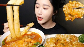 [ONHWA] The chewing sounds of spicy hot pot and sweet and sour pork!