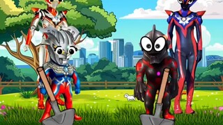 Little Cero dan Xiaobei berkompetisi menggali permata