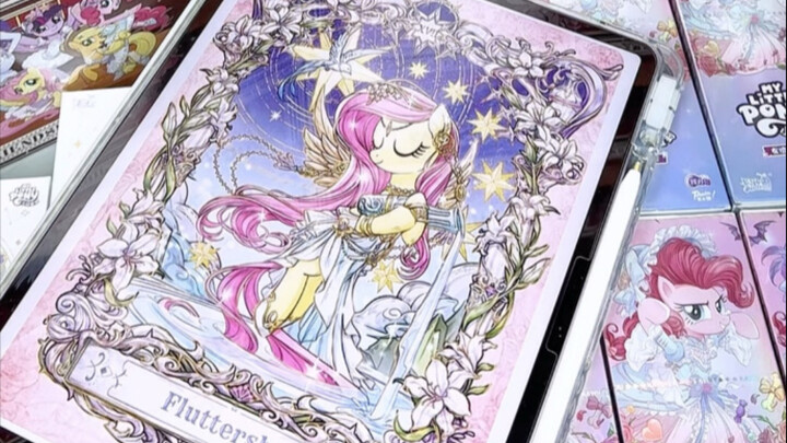 My Little Pony Card Unboxing: A 4,500R Family Bucket!! So Happy After Opening It!!!