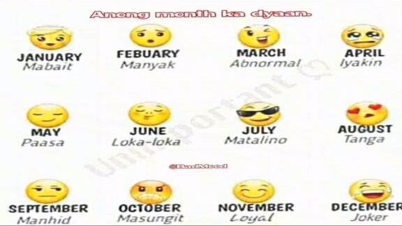 month year