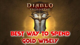 Best Way To Spend Gold Wisely in Diablo Immortal